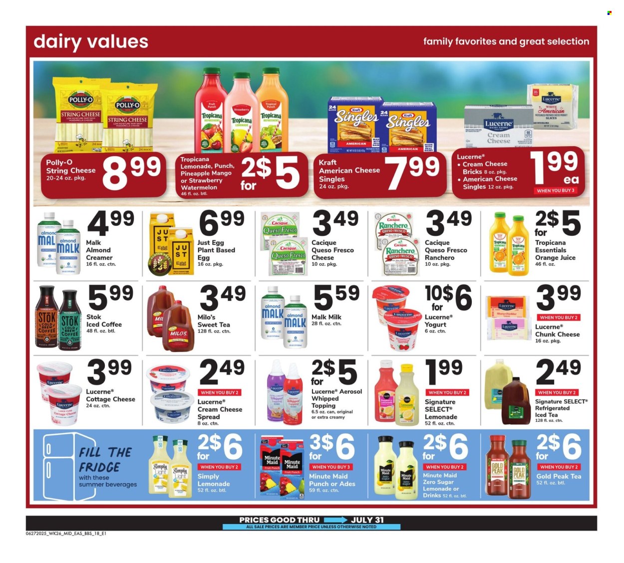 Safeway ad - 06/27/2025 - 07/31/2025. Page 18
