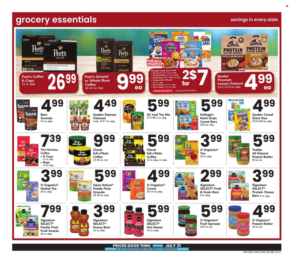 Safeway ad - 06/27/2025 - 07/31/2025. Page 23
