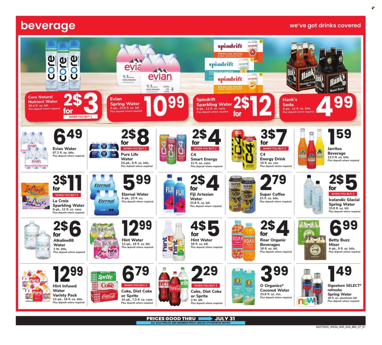 Safeway ad - 06/27/2025 - 07/31/2025. Page 27