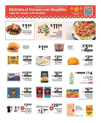 ShopRite Flyer - 06/29/2025 - 07/05/2025.