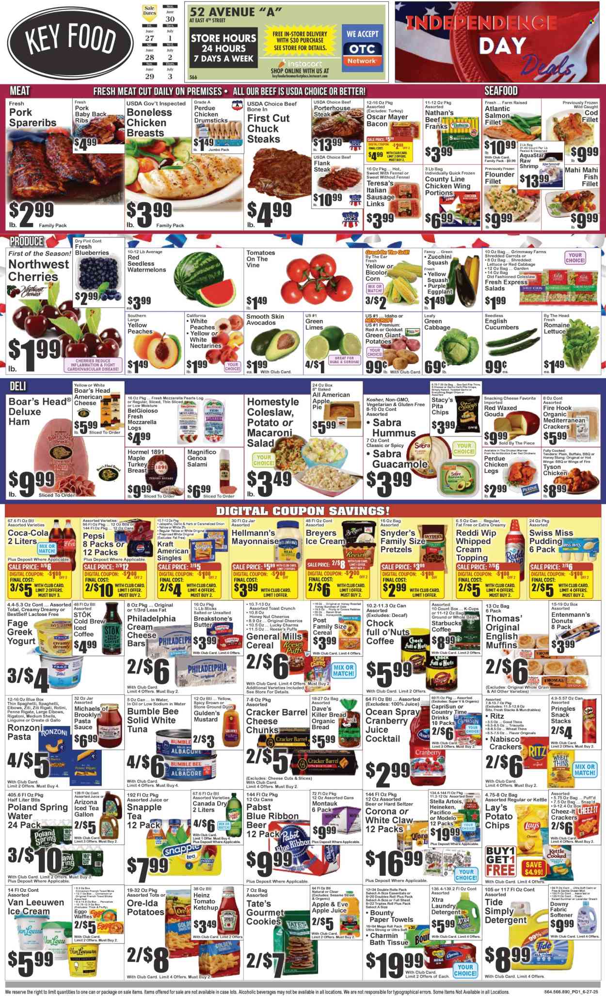 Key Food ad - 06/27/2025 - 07/03/2025. Page 1