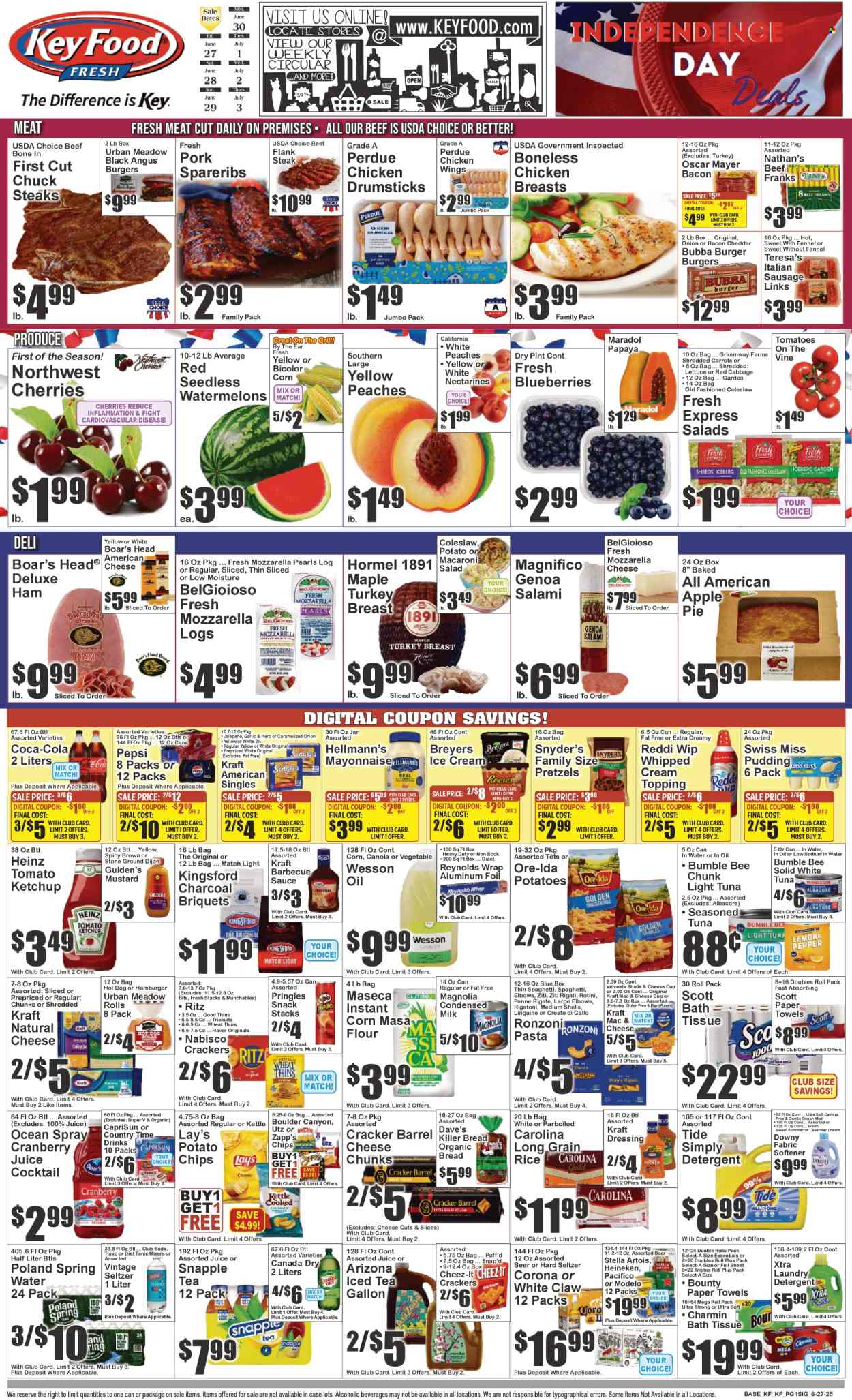 Key Food ad - 06/27/2025 - 07/03/2025. Page 1