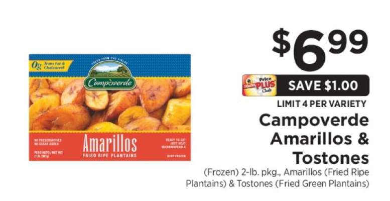 Campoverde Amarillos & Tostones