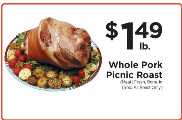 WHOLE PORK PICNIC ROAST