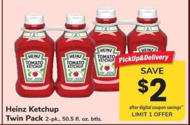 Heinz Ketchup Twin Pack