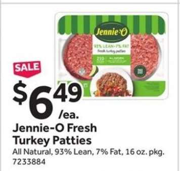 Jennie-O Fresh Turkey Patties