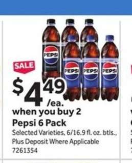Pepsi 6 Pack