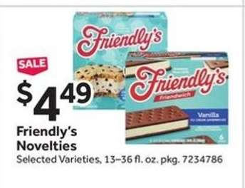 Friendly's Novelties