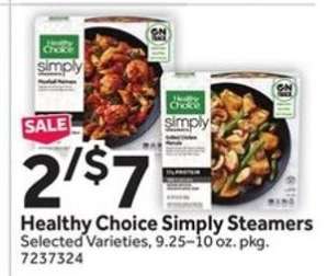 Healthy Choice Simply Steamers