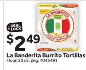 La Banderita Burrito Tortillas