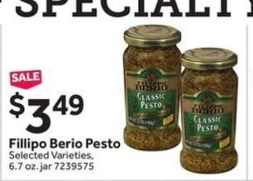 Fillipo Berio Pesto