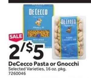 DeCecco Pasta or Gnocchi