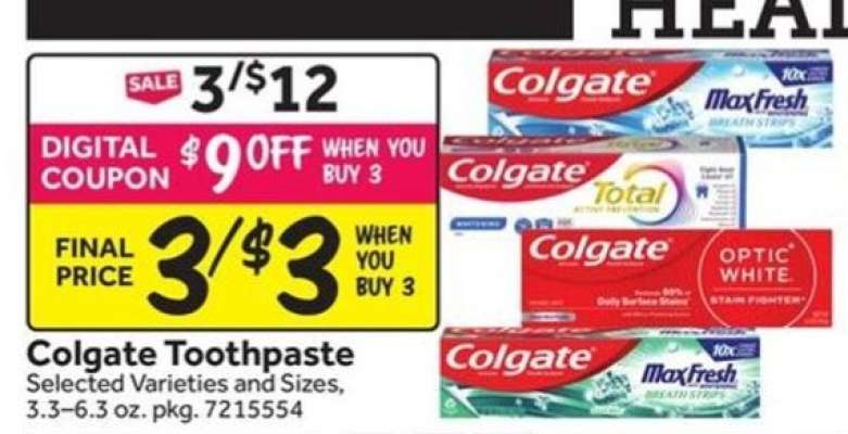 Colgate Toothpaste