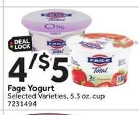 Fage Yogurt