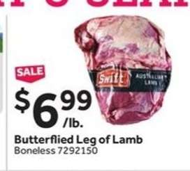 Butterflied Leg of Lamb