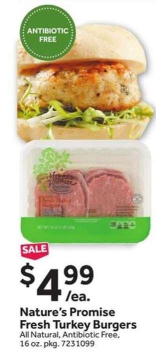 Nature’s Promise Fresh Turkey Burgers