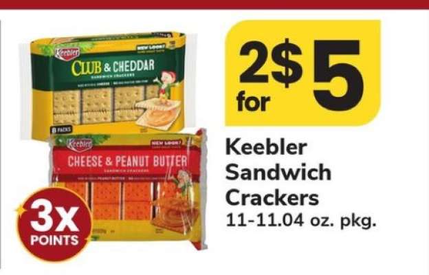 Keebler Sandwich Crackers