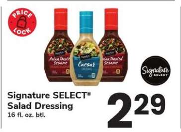 Signature Select Salad Dressing