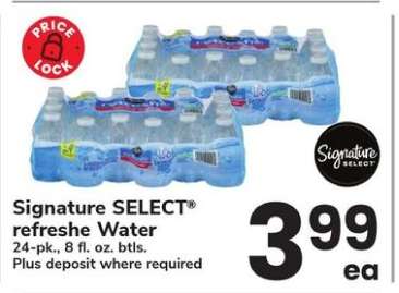 Signature SELECT refreshe Water