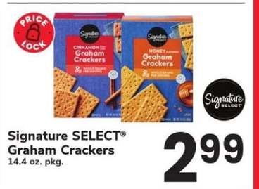 Signature Select Graham Crackers