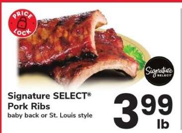 Signature SELECT Pork Ribs