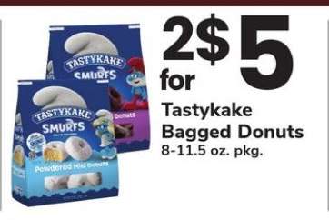 Tastykake Bagged Donuts