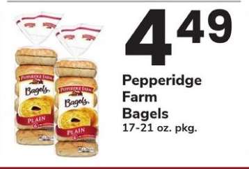 Pepperidge Farm Bagels