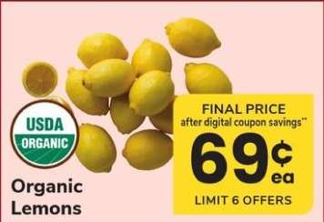 Organic Lemons