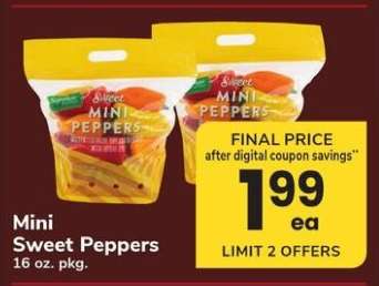 Mini Sweet Peppers