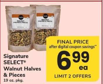 Signature SELECT® Walnut Halves & Pieces