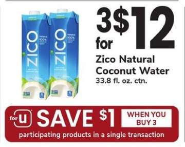 Zico Natural Coconut Water