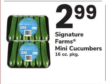 Signature Farms Mini Cucumbers