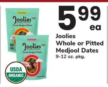 Joolies Whole or Pitted Medjool Dates