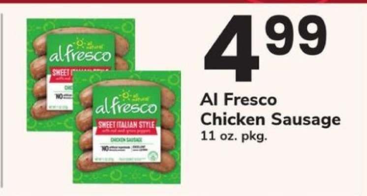 Al Fresco Chicken Sausage