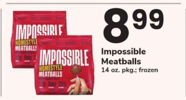 Impossible Meatballs
