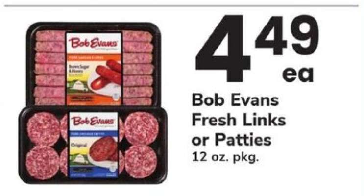 Bob Evans Fresh Links or Patties