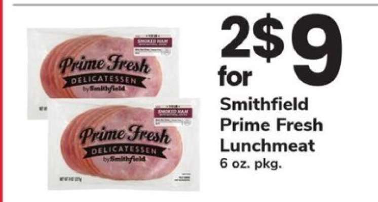 Smithfield Prime Fresh Lunchmeat