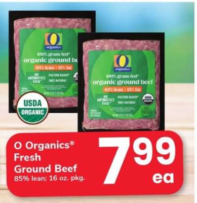 O Organics Fresh Ground Beef