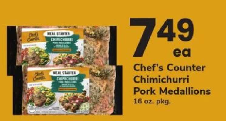 Chef's Counter Chimichurri Pork Medallions