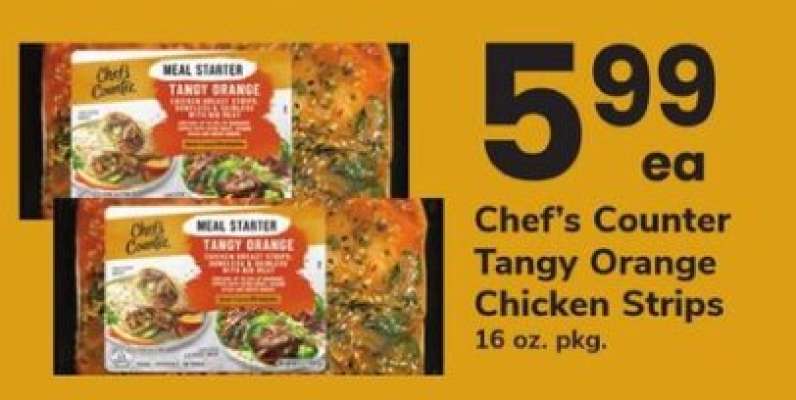 Chef's Counter Tangy Orange Chicken Strips