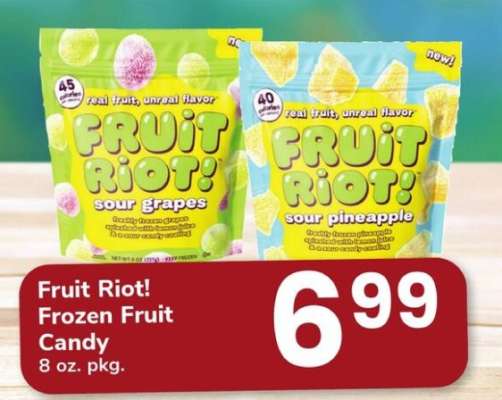 Fruit Riot! Frozen Fruit Candy