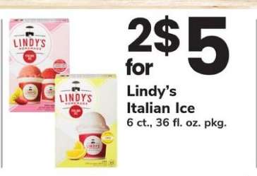 Lindy's Italian Ice