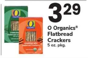 O Organics Flatbread Crackers
