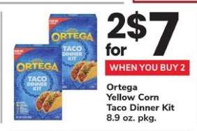 Ortega Yellow Corn Taco Dinner Kit