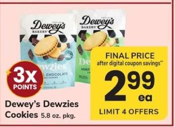 Dewey’s Dewzies Cookies