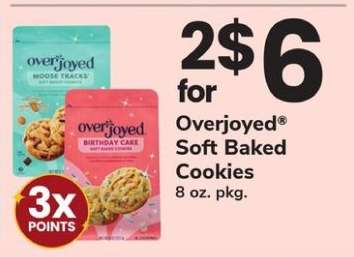 Overjoyed Soft Baked Cookies