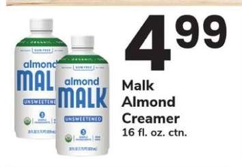 Malk Almond Creamer