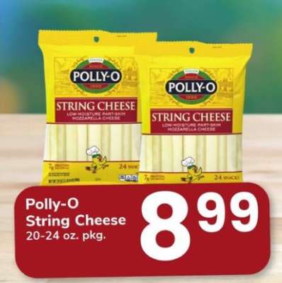 Polly-O String Cheese