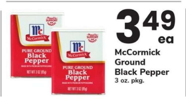 McCormick Ground Black Pepper