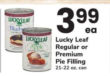 Lucky Leaf Pie Filling